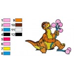 Land Before Time Littlefoot 03 Embroidery Design